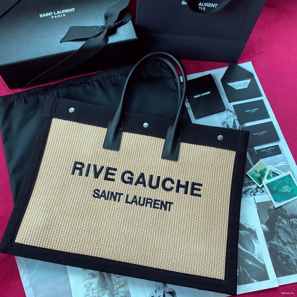 GAUCHE YSL TOTE BAG RIVE 0814